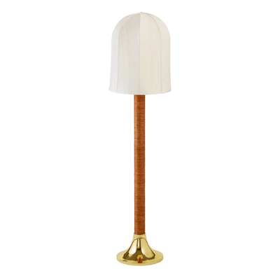 Jonathan Adler Stehlampe Riviera aus Rattan