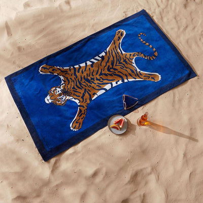 Jonathan Adler Strandtuch Tiger | 102x178 cm