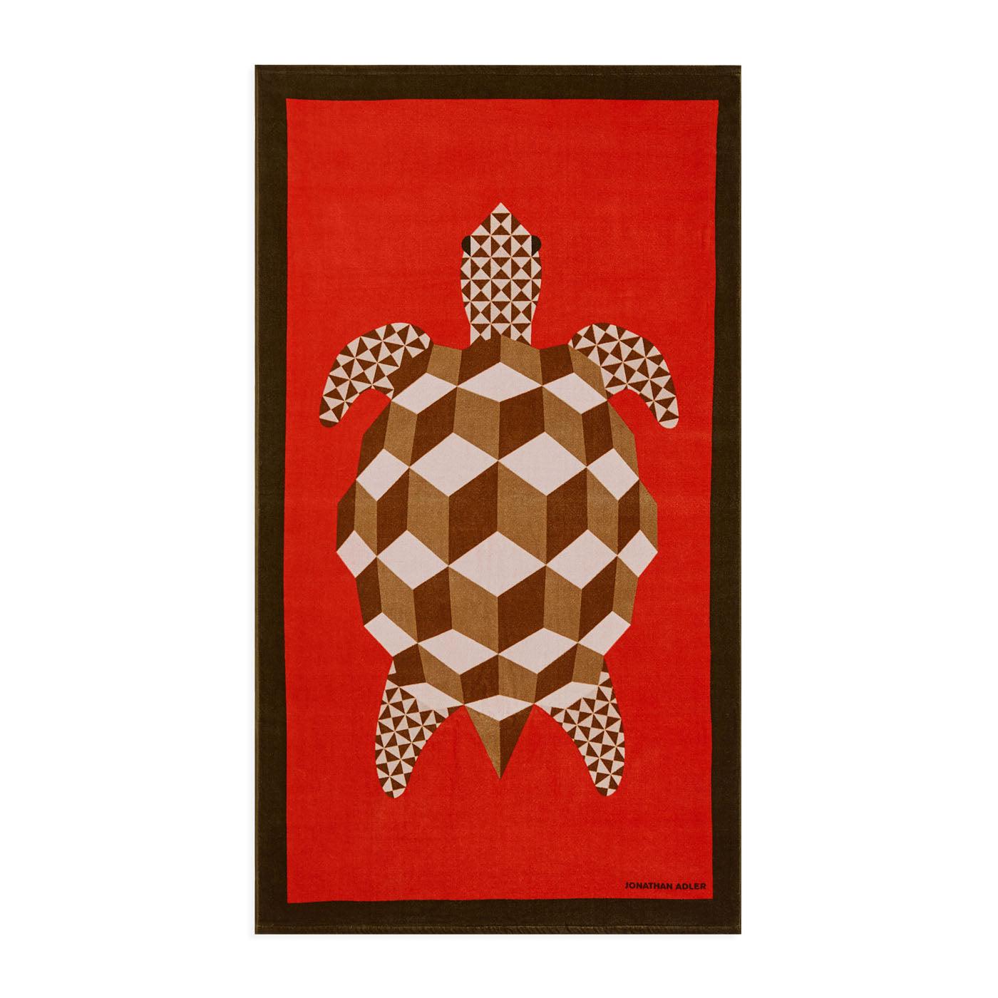 Jonathan Adler Strandtuch Turtle | 102x178 cm