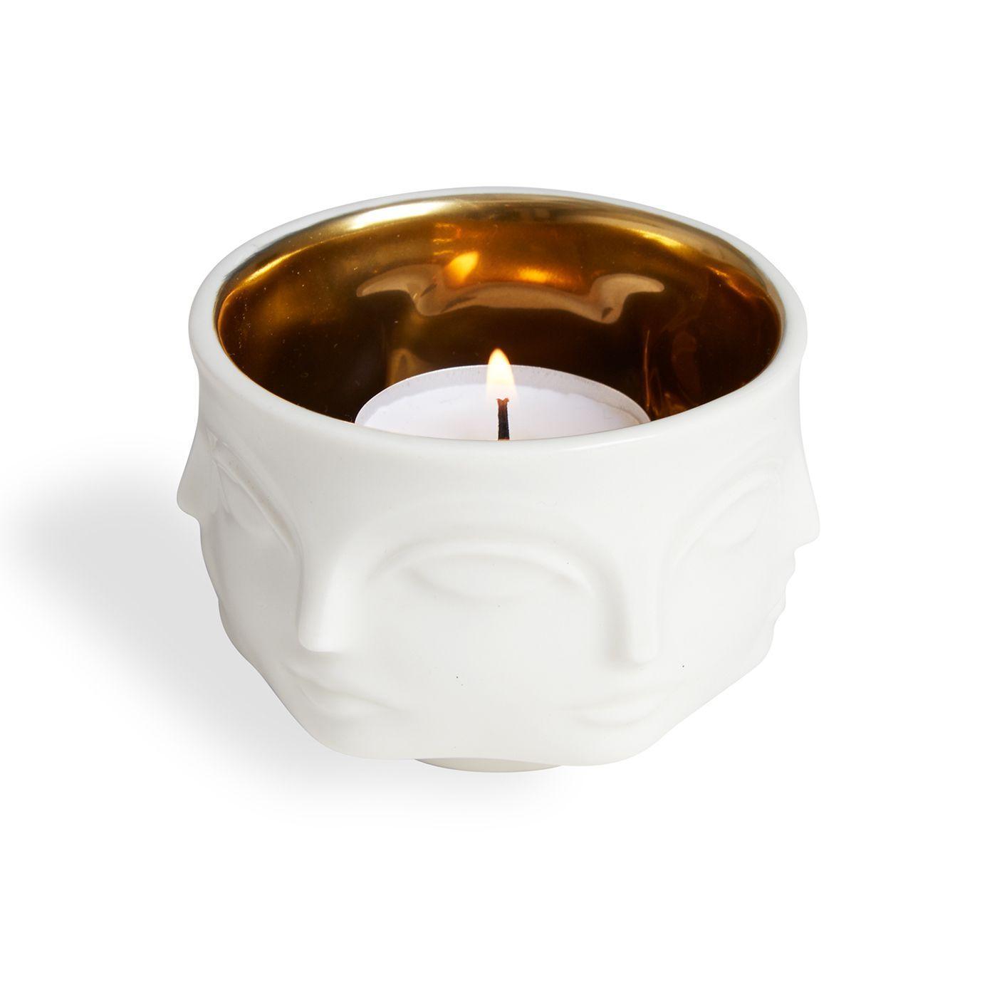 Jonathan Adler Teelichthalter Muse D´or Votive Holder | Gold Glänzend