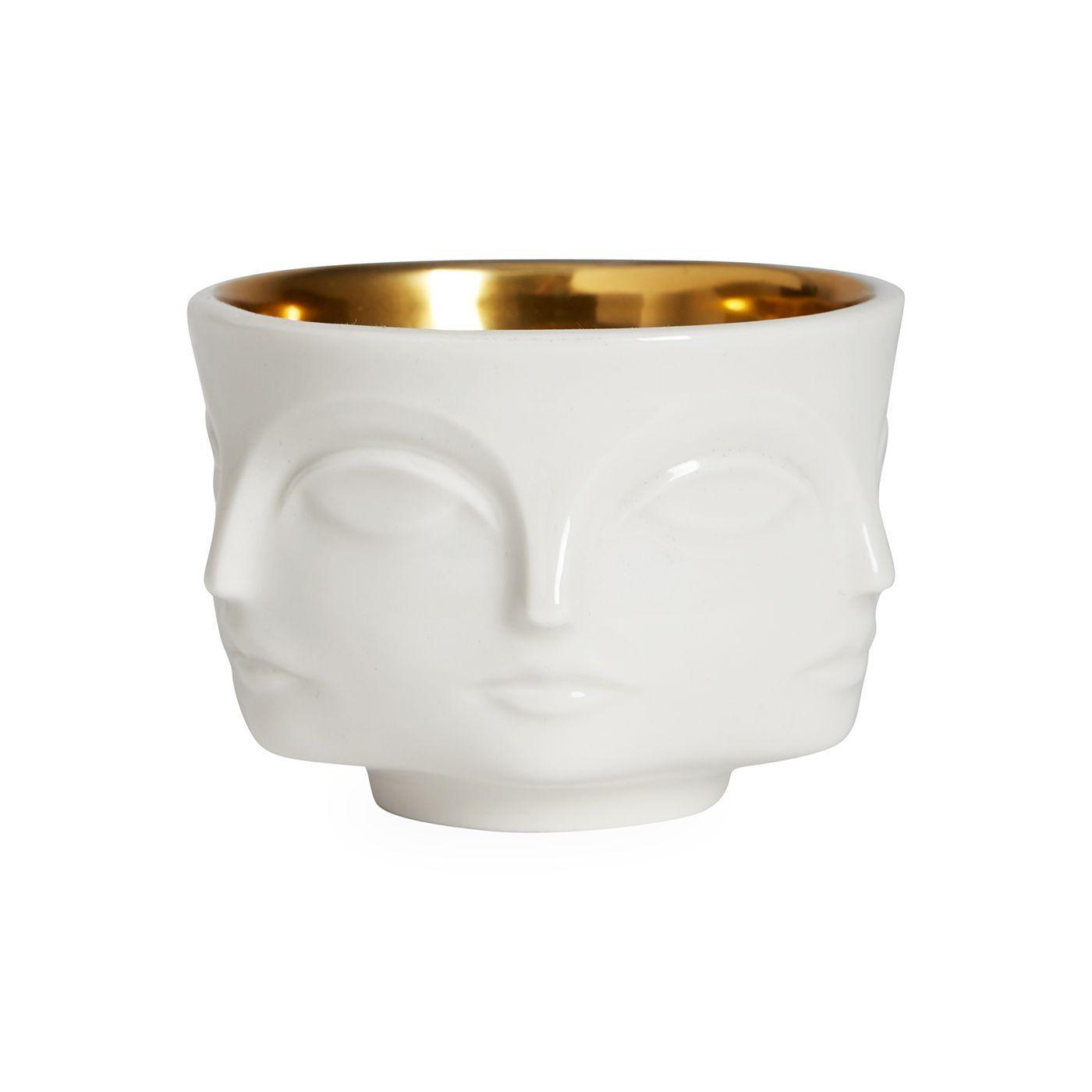 Jonathan Adler Teelichthalter Muse D´or Votive Holder | Gold Glänzend