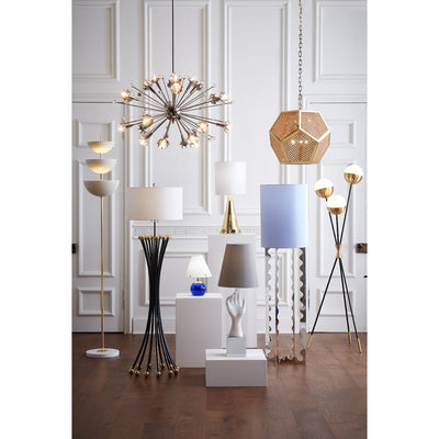 Jonathan Adler Tischlampe Belvedere | Blau