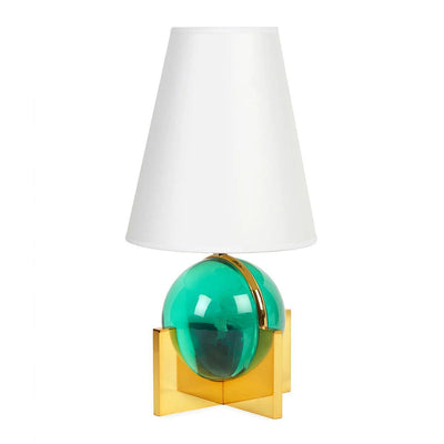 Jonathan Adler Tischlampe Globo | Grün