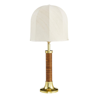 Jonathan Adler Tischlampe Riviera aus Rattan