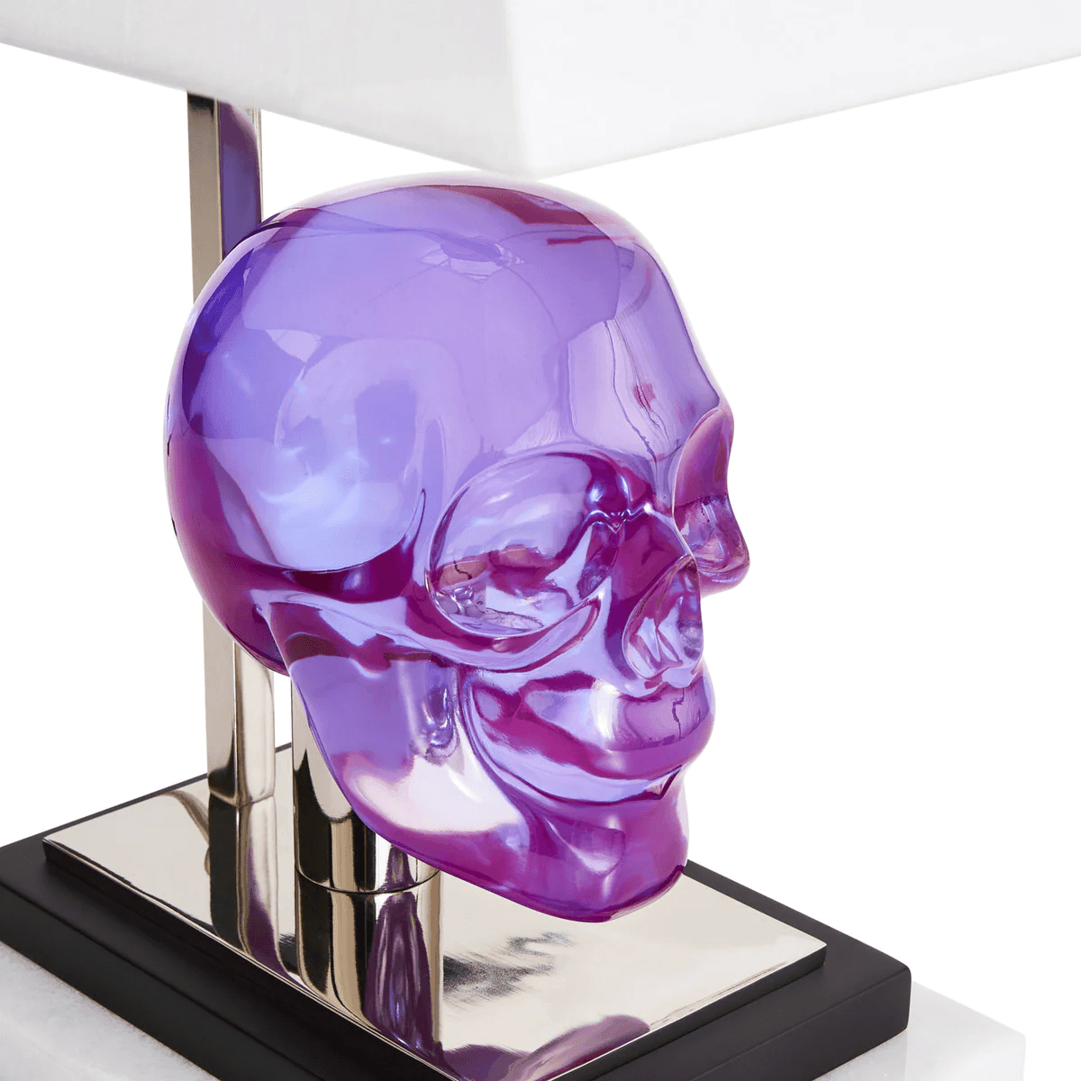 Jonathan Adler Tischlampe Skull | Purple