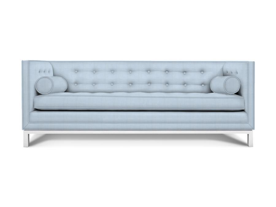 Jonathan Adler Tweed Sofa Lampert | Nottingham Ice