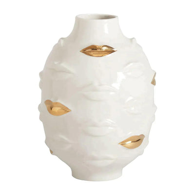 Jonathan Adler Vase Gilded Muse Gala Round | Glänzend Gold