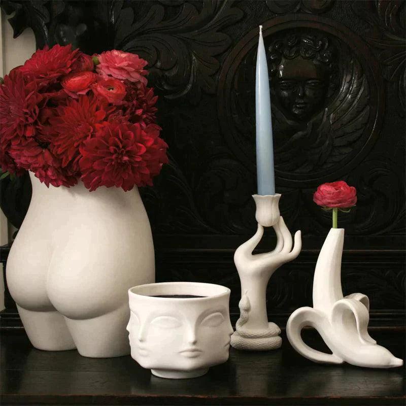 Jonathan Adler Vase Muse Edie | Mattweiß