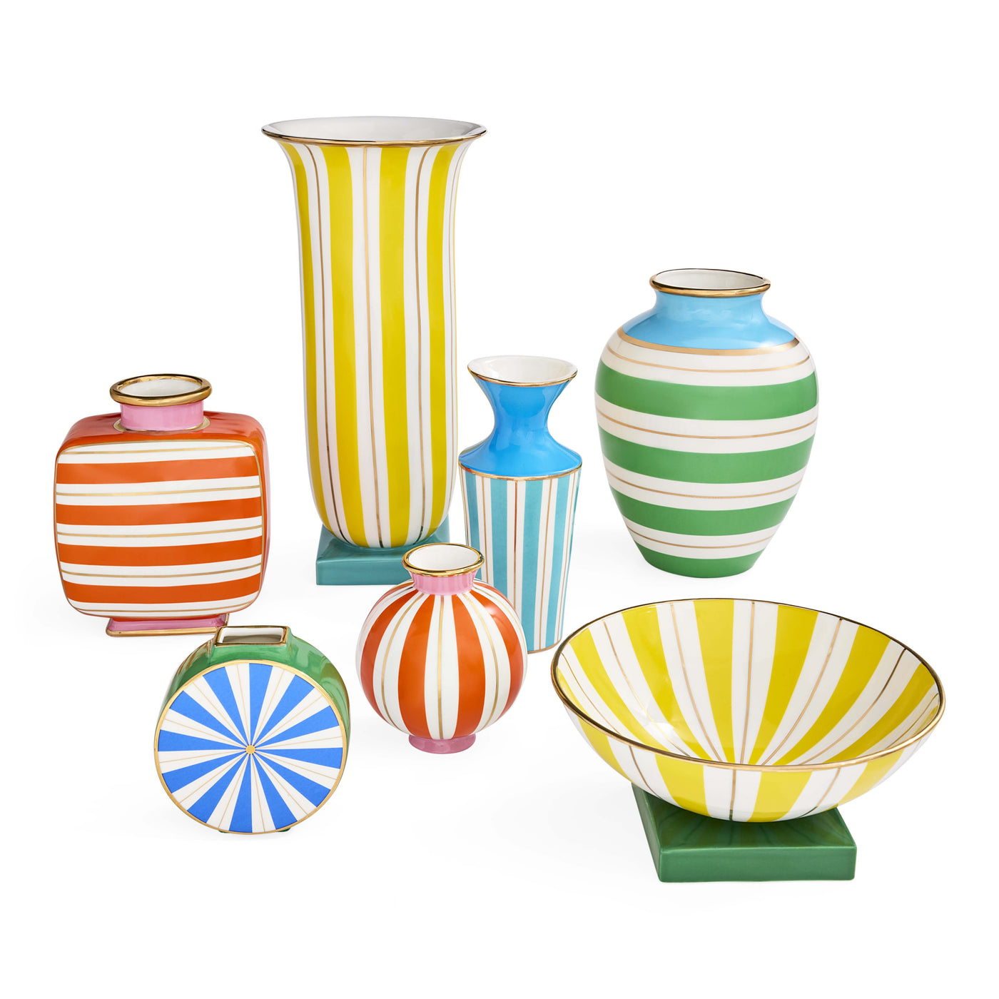 Jonathan Adler Vase Portofino Flared Tall