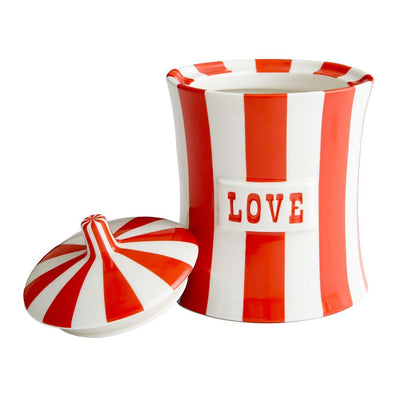 Jonathan Adler Vorratsdose Vice Canister Love | Rot