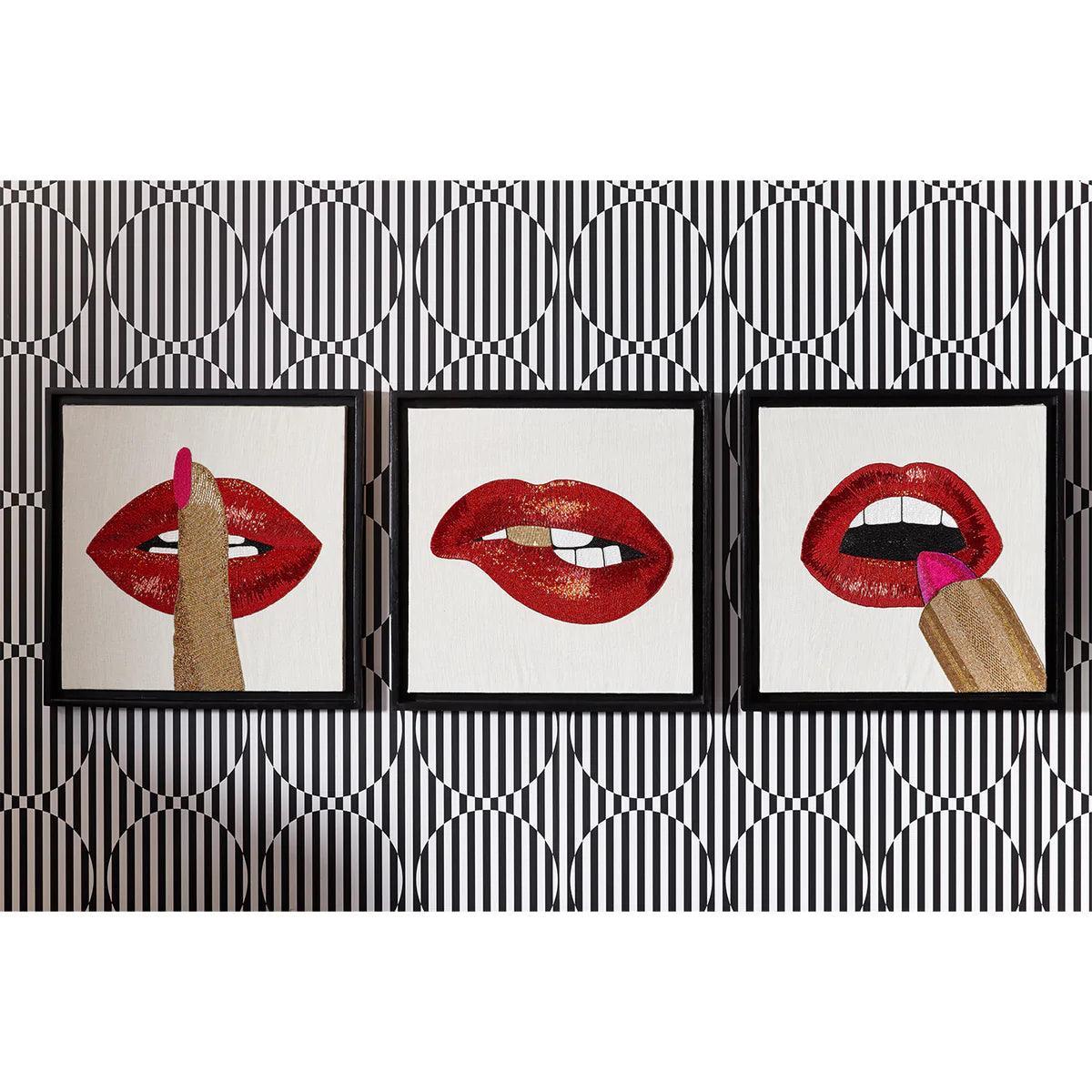 Jonathan Adler Wandbild Hush Beaded Wall Art | 61x61 cm