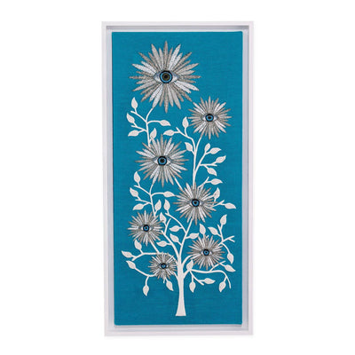 Jonathan Adler Wandbild Trees of Eyes Beaded Wall Art | 46x98 cm