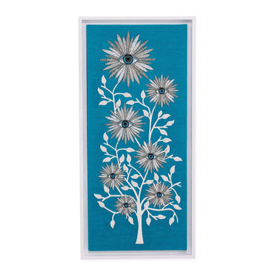 Jonathan Adler Jonathan Adler Wandbild Trees of Eyes Beaded Wall Art | 46x98 cm Codeso Living