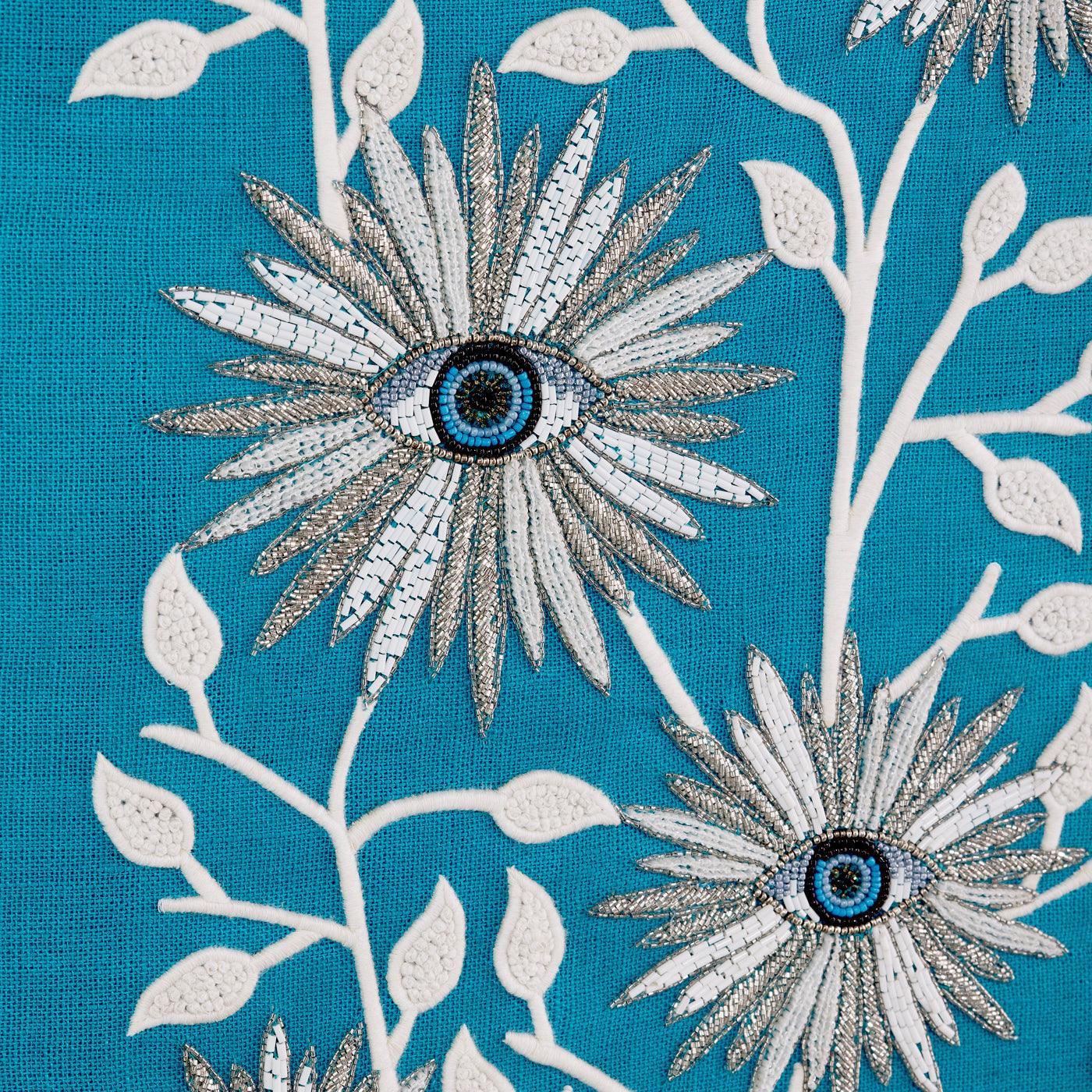 Jonathan Adler Wandbild Trees of Eyes Beaded Wall Art | 46x98 cm