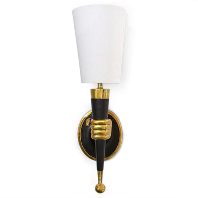 Jonathan Adler Wandlampe Brass Hand Scone | Links