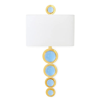 Jonathan Adler Jonathan Adler Wandlampe Globo | Blau Codeso Living