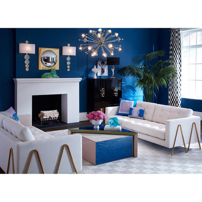 Jonathan Adler Jonathan Adler Wandlampe Globo | Blau Codeso Living