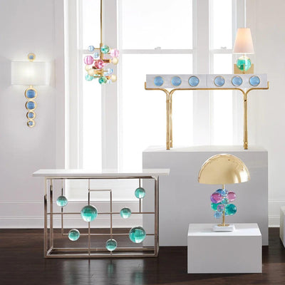 Jonathan Adler Jonathan Adler Wandlampe Globo | Blau Codeso Living