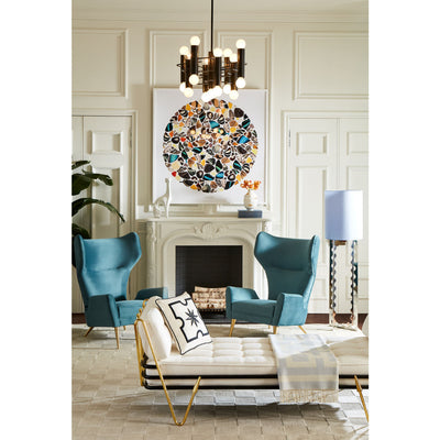 Jonathan Adler Samt-Sessel Milano | Verona Smoke