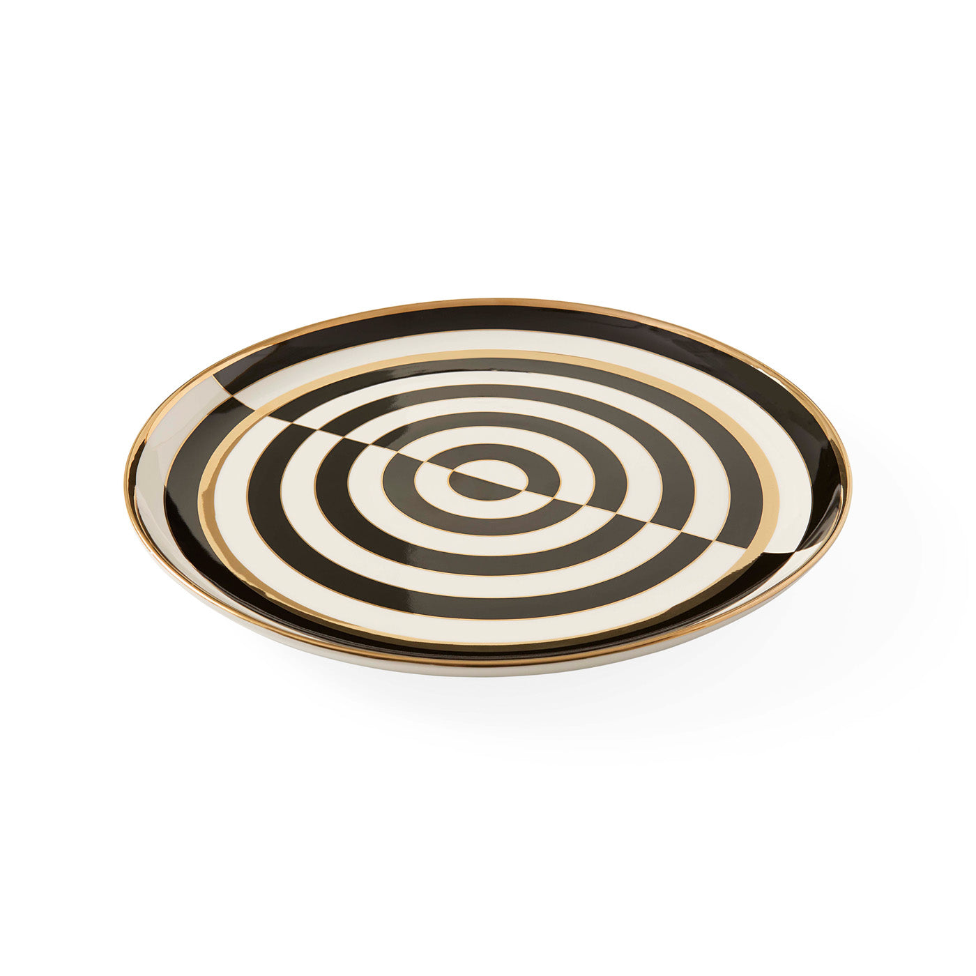 Jonathan Adler Runde Servierplatte Op Art | ø 33 cm