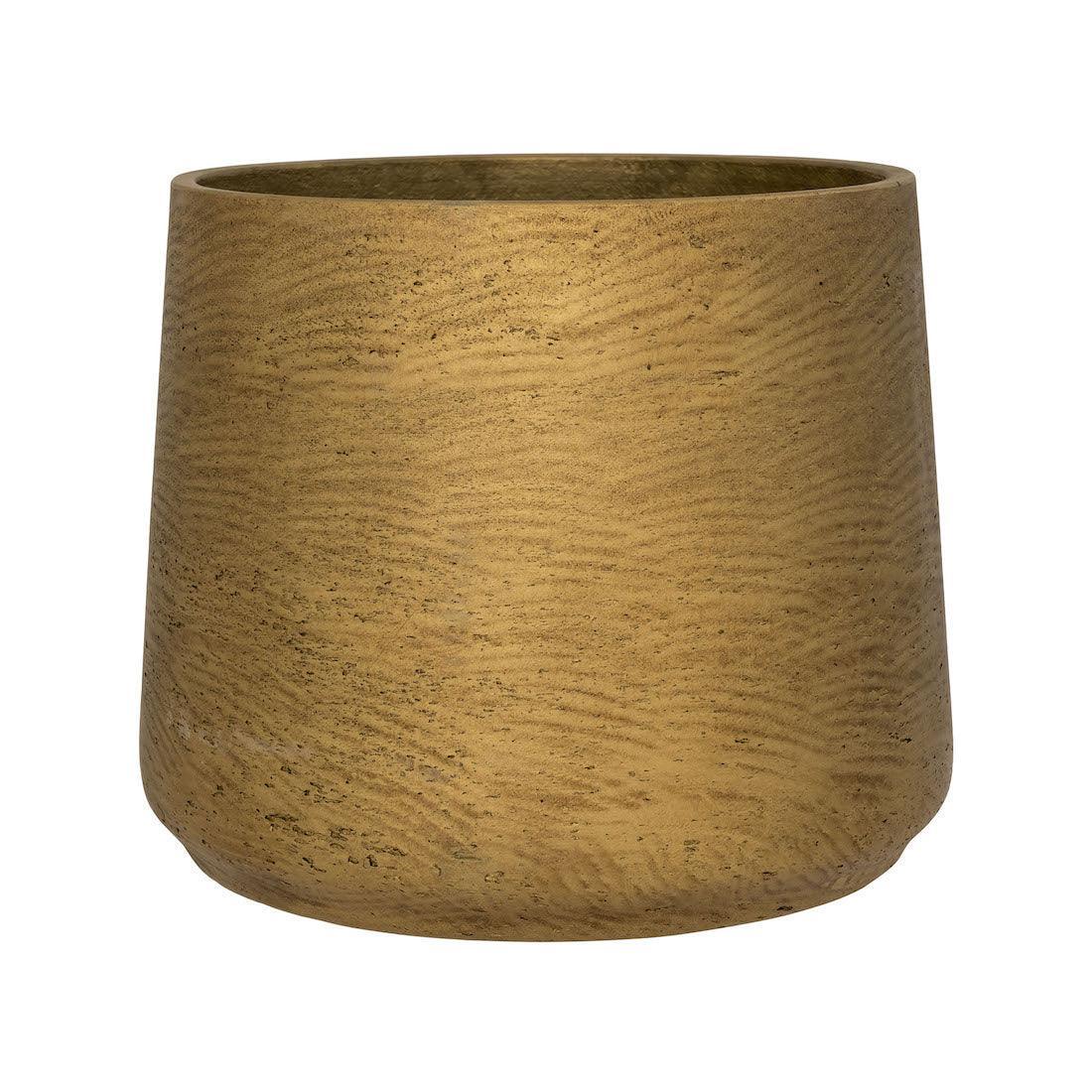 Pottery Pots - Pflanztopf Patt | Metallic Gold | Ø 16,5 cm - Codeso Living