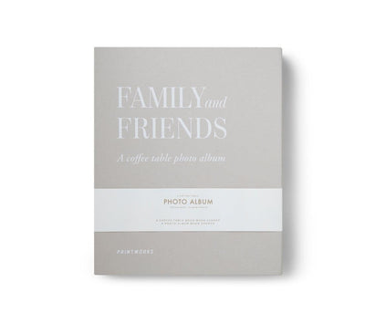 Printworks Family & Friends - A Coffee Table Photo Album