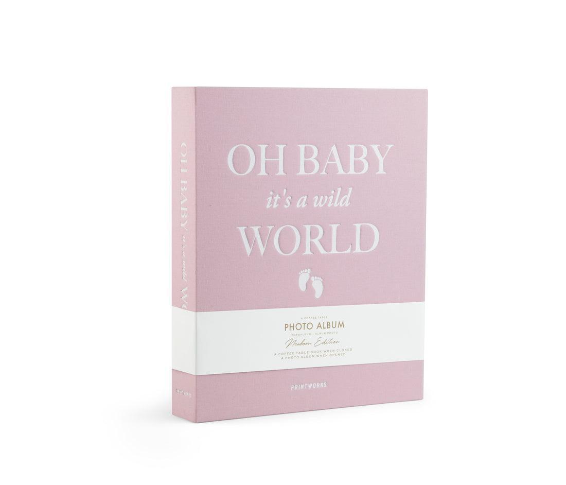 Printworks - Oh Baby it´s a wild World - A Coffee Table Photo Album | Rosa - Codeso Living