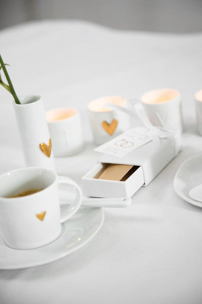 Räder - Love Vase Herz Gold - Codeso Living