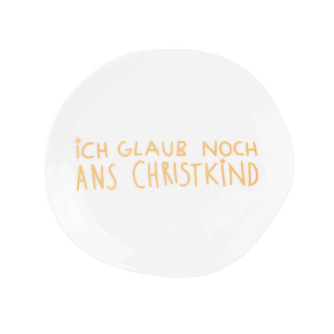 Räder Wintergenuss Weihnachtsteller "Ich glaub noch ans Christkind"