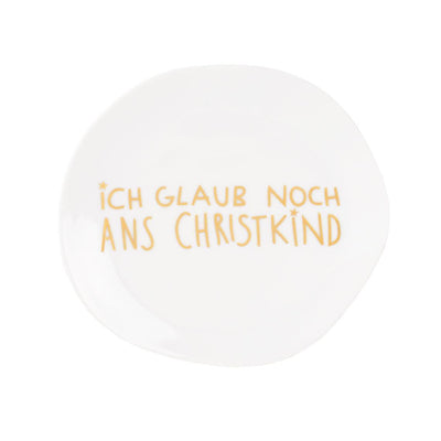 Räder Wintergenuss Weihnachtsteller "Ich glaub noch ans Christkind"