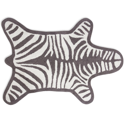 Jonathan Adler Wendbarer Badteppich Zebra | 112x79 cm