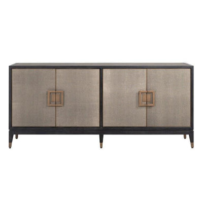 Richmond Interiors 4-türiges Sideboard Bloomville Gold | 193x86 cm