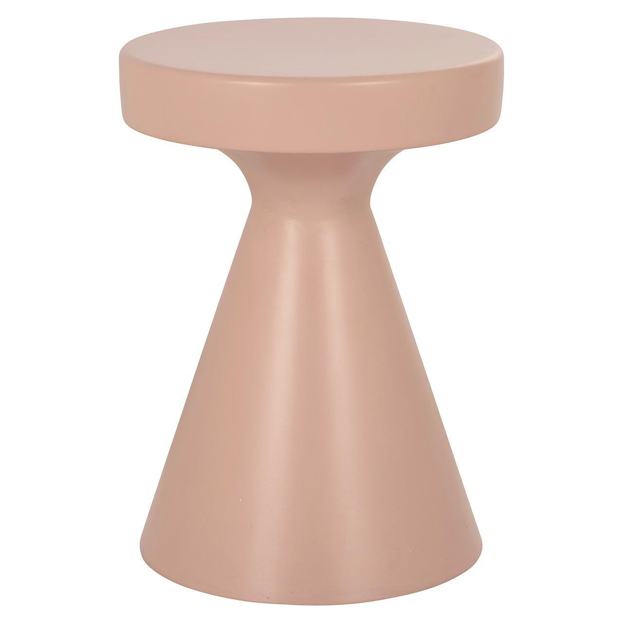 Richmond Interiors Beistelltisch Kimble rosa | H 41 cm