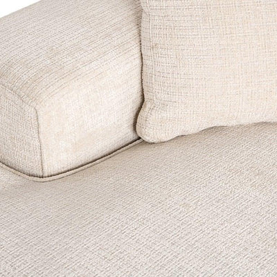 Richmond Interiors Chenille-Ecksofa Santos 2,5 Sitzer mit Lounge links | Beige