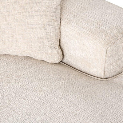 Richmond Interiors Chenille-Ecksofa Santos 2,5 Sitzer mit Lounge rechts | Beige