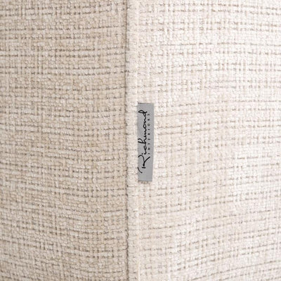 Richmond Interiors Chenille-Ecksofa Santos 2,5 Sitzer mit Lounge rechts | Beige