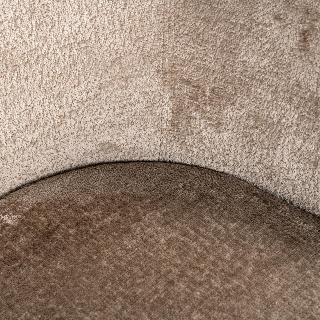 Richmond Interiors Chenille Esszimmerstuhl Ruby | Taupe