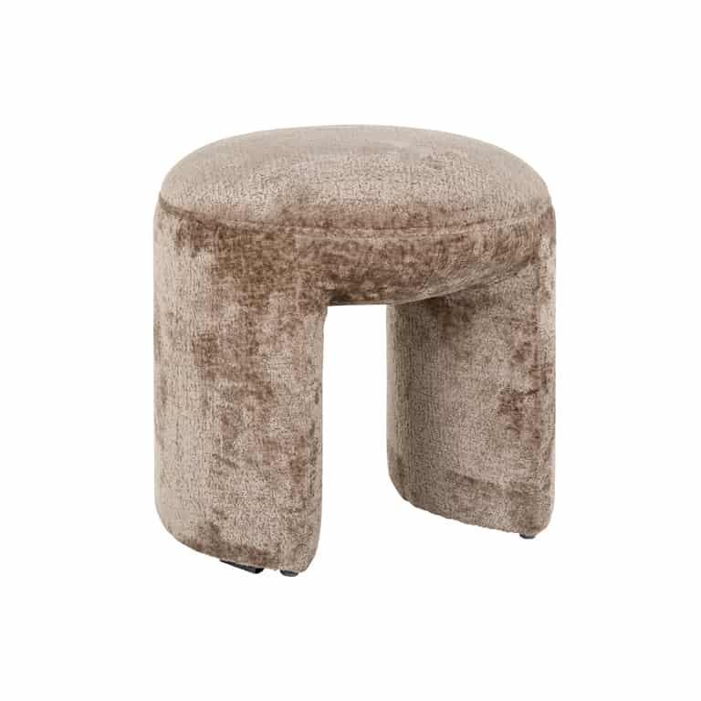 Richmond Interiors Chenille-Hocker Fargo | Taupe