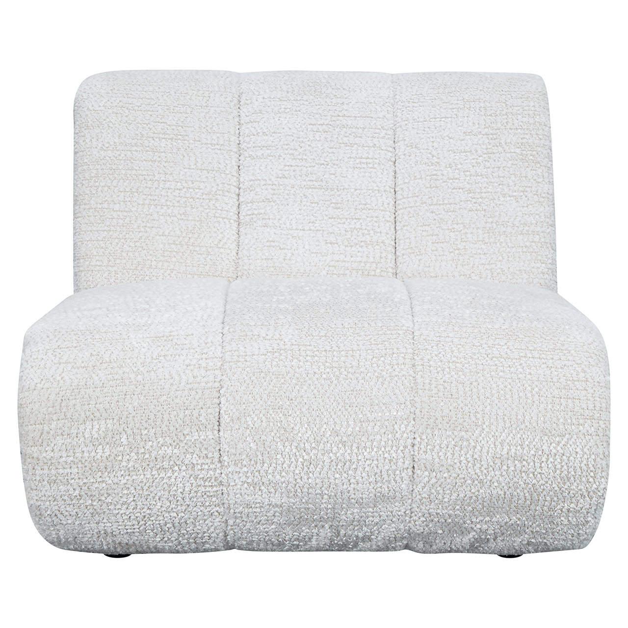 Richmond Interiors Chenille-Modulsofa Kyli | cremé