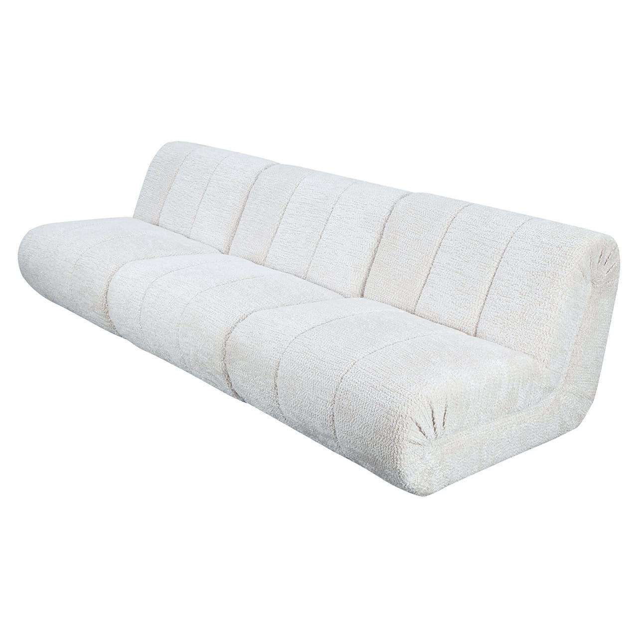 Richmond Interiors Chenille-Modulsofa Kyli | cremé