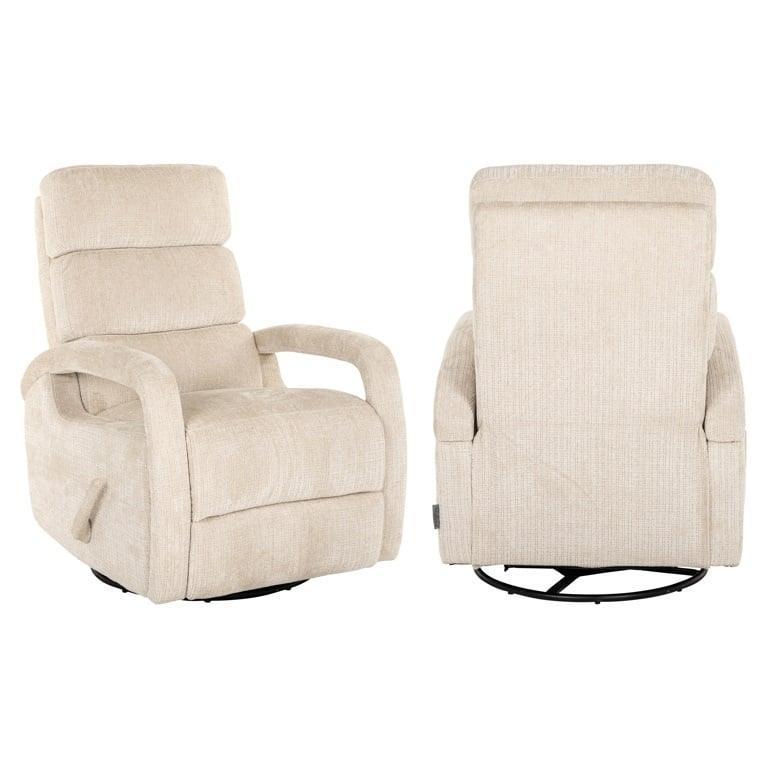 Richmond Interiors Chenille-Relaxsessel Denvi | beige