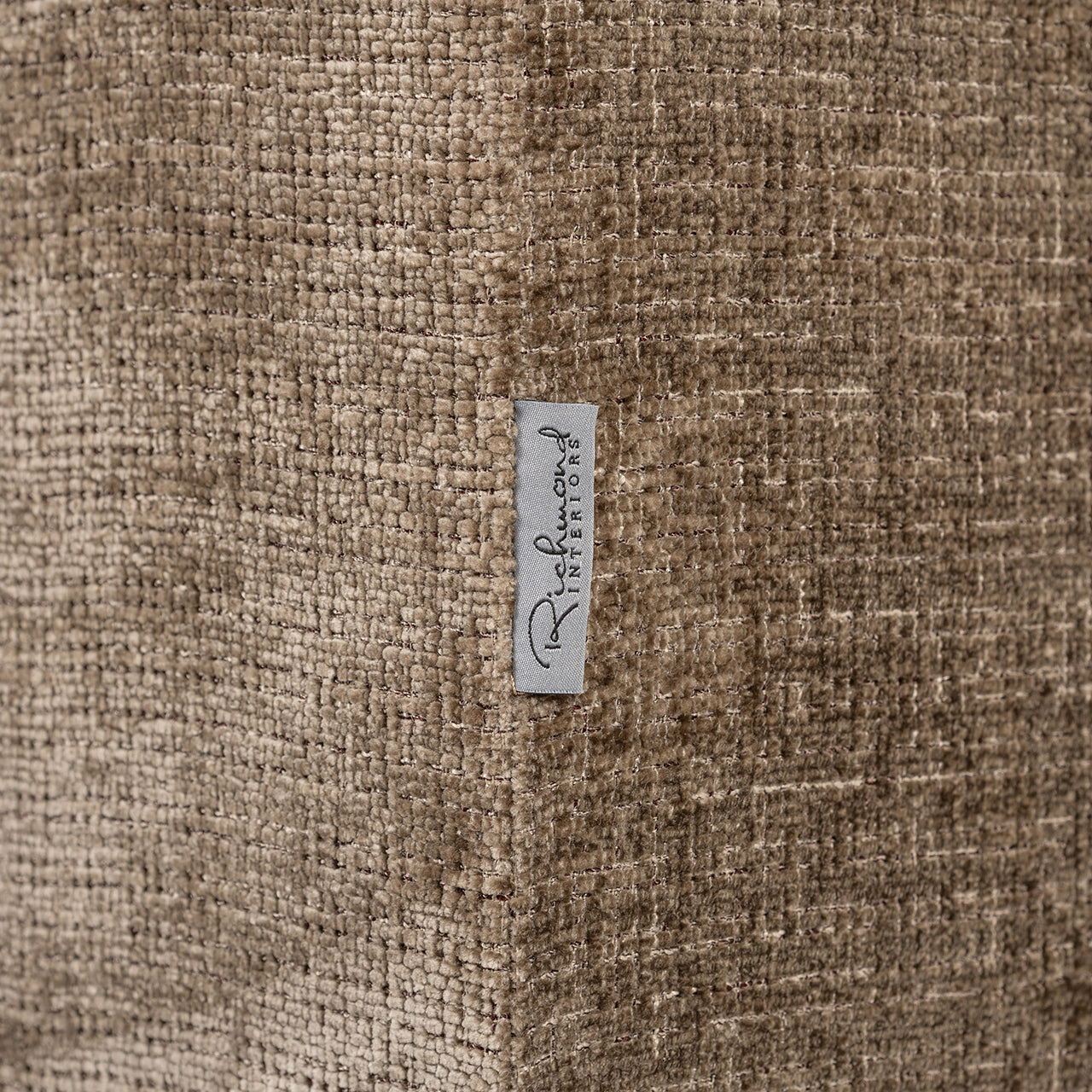 Richmond Interiors Chenille-Sessel Beaudy | Stone