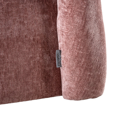 Richmond Interiors Chenille-Sessel Dana | Rosé