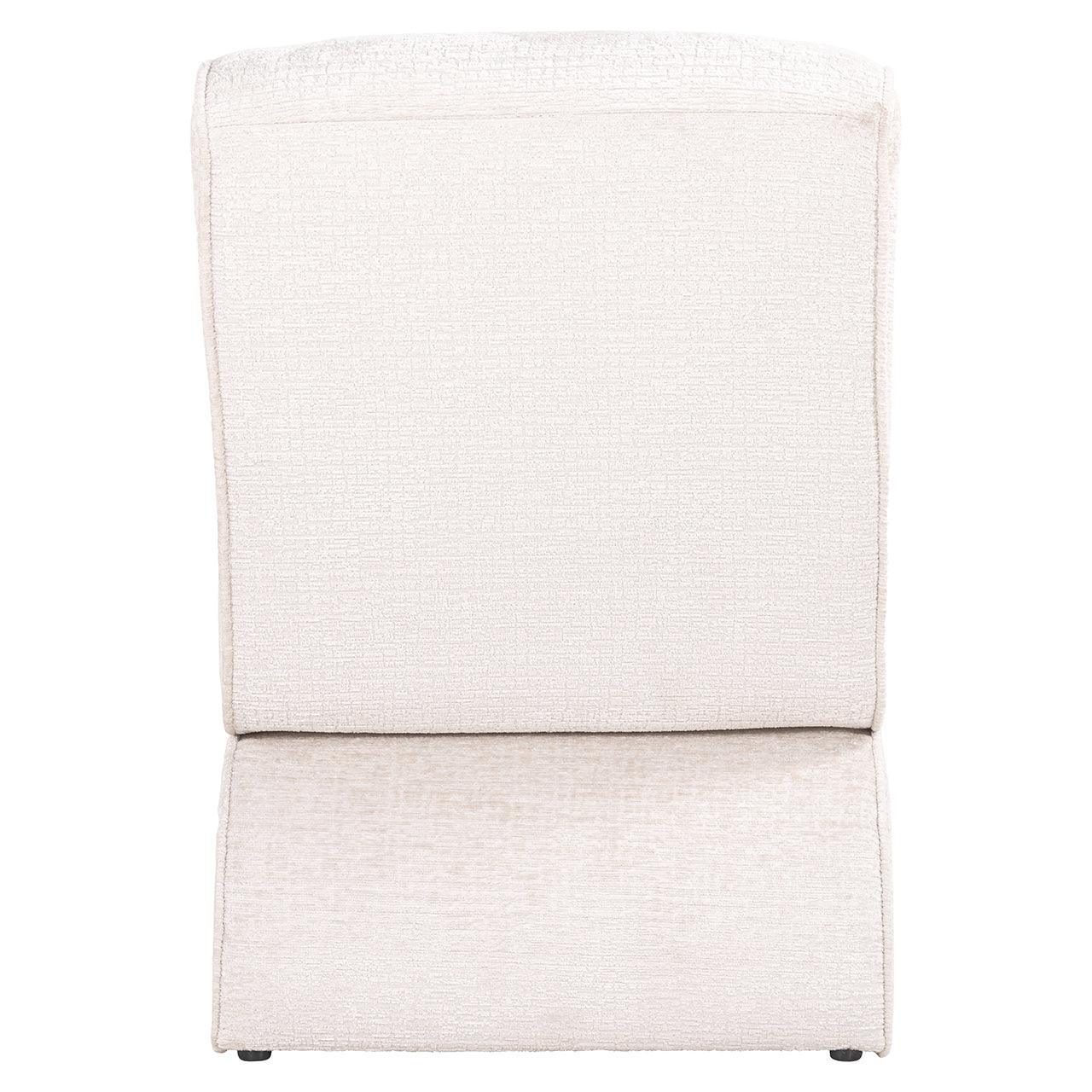 Richmond Interiors Chenille-Sessel Frankie | Cremé