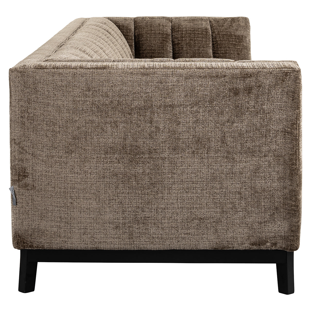 Richmond Interiors Chenille-Sofa Beaudy | Stone