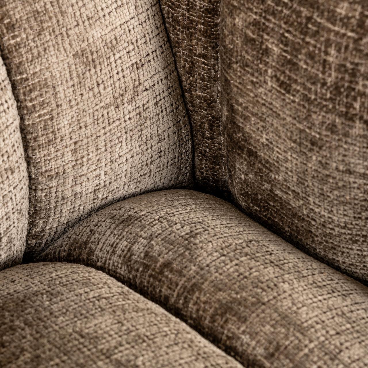 Richmond Interiors Chenille-Sofa Beaudy | Stone