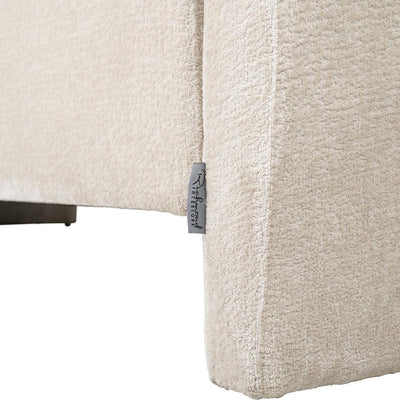 Richmond Interiors Chenille-Sofa Sandro | Creme