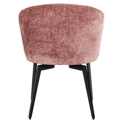 Richmond Interiors Chenille-Stuhl Amphara | rosé