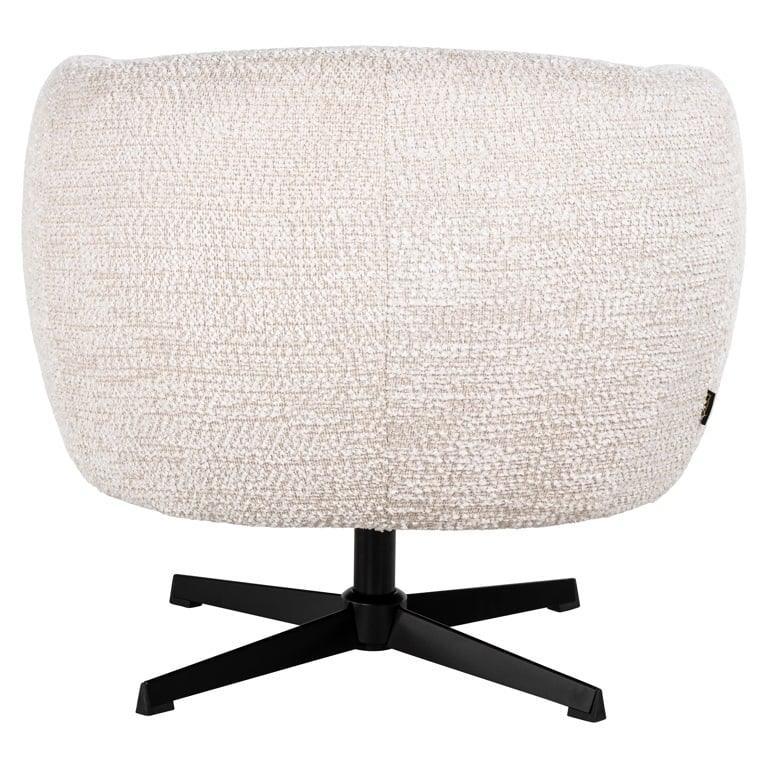 Richmond Interiors Drehbarer Lounge-Chair Sessel Estelle | Cream