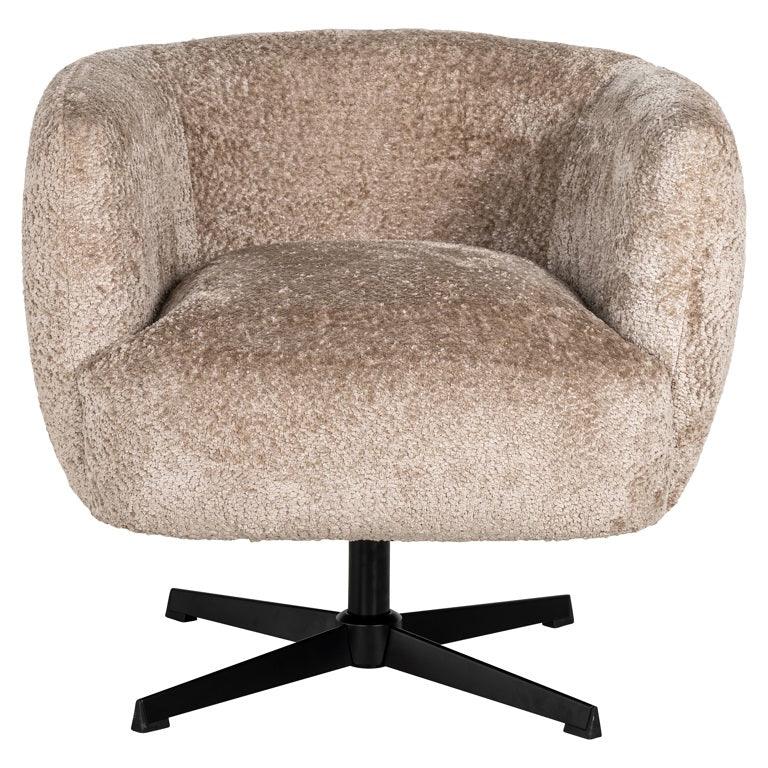 Richmond Interiors Richmond Interiors Drehbarer Lounge Chair Sessel Estelle | Sheep 01 nature Codeso Living